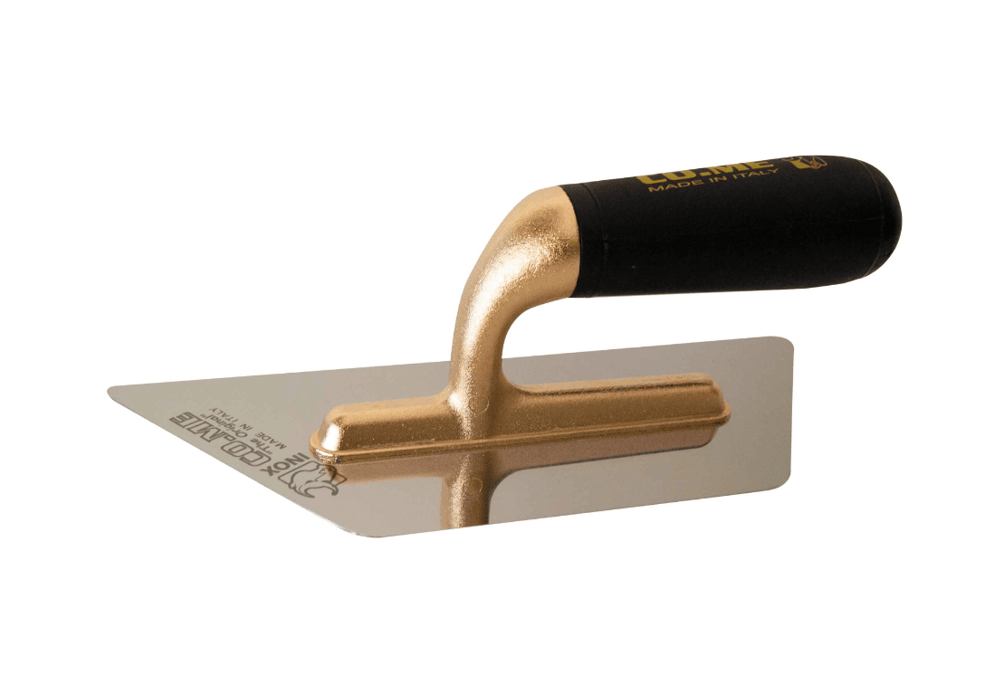 COME Σπάτουλα stucco veneziano ρόμβος golden line 240x120x100x0.6mm 310LR-O COME Σπάτουλα stucco veneziano ρόμβος golden line 240x120x100x0.6mm 310LR-O
